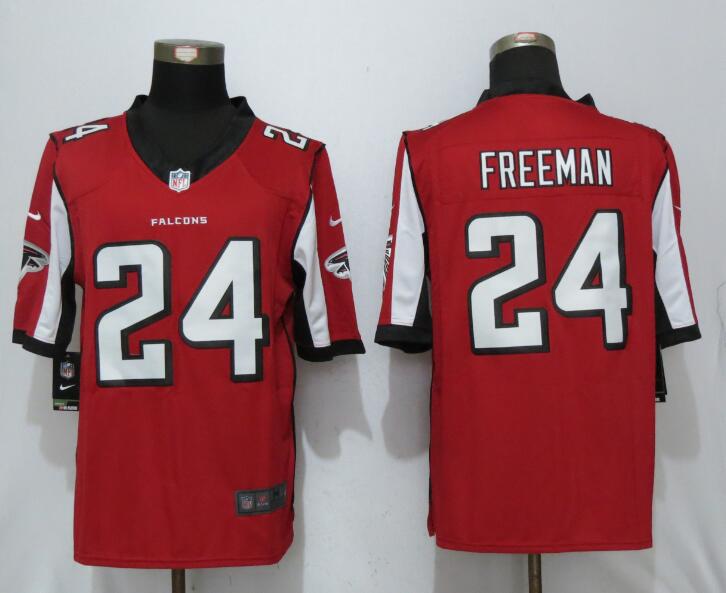 2017 New Nike Atlanta Falcons #24 Freeman Red Limited Jersey->atlanta braves->MLB Jersey